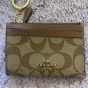 New coach Wallet & keychain